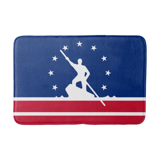 Vlag van Richmond, Virginia Bathroom Mat (Voorkant)