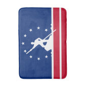 Vlag van Richmond, Virginia Bathroom Mat (Voorkant Verticaal)