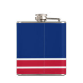Vlag van Richmond, Virginia Flask Heupfles (Achterkant)