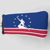 Vlag van Richmond, Virginia Golfheadcover (Voorkant)
