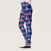 Vlag van Richmond, Virginia Leggings (Links)