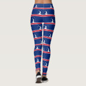 Vlag van Richmond, Virginia Leggings (Achterkant)