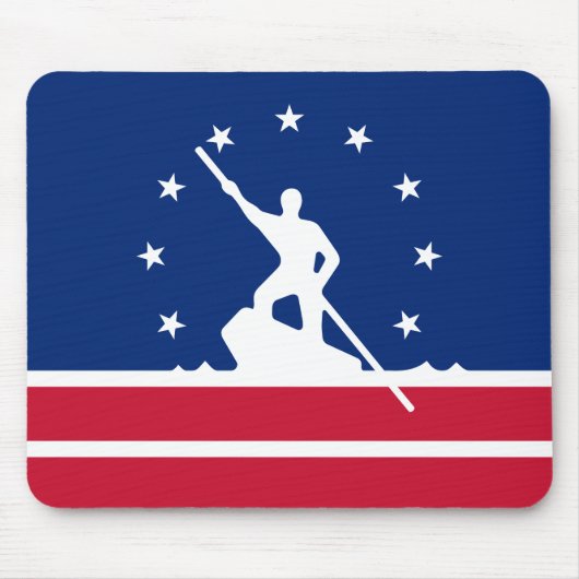 Vlag van Richmond, Virginia Muismat (Voorkant)