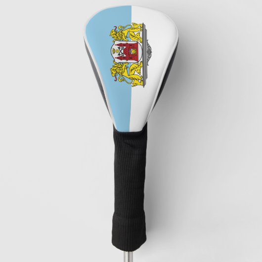 Vlag van Riga, Hoesje Golf Golfheadcover (Voorkant)