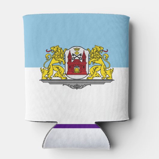 Vlag van Riga, Koelbox van Letland Blikjeskoeler (Achterkant)