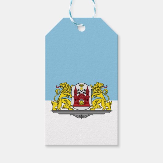 Vlag van Riga, Labels van de Letse Gift Cadeaulabel (Voorkant)