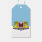 Vlag van Riga, Labels van de Letse Gift Cadeaulabel (Achterkant)