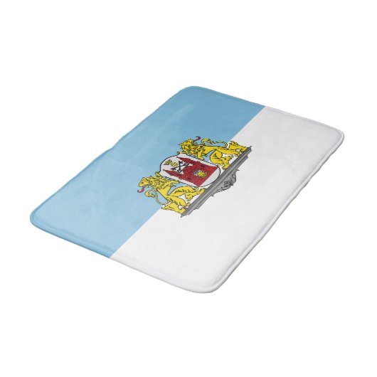 Vlag van Riga, Letland Bathroom Mat (Gekanteld)