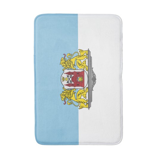 Vlag van Riga, Letland Bathroom Mat (Voorkant Verticaal)