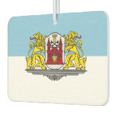 Vlag van Riga, Letland Bib Luchtverfrisser (Links)