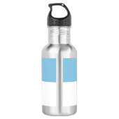 Vlag van Riga, Letland: flesfles met roestvrij sta Waterfles (Achterkant)