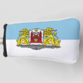 Vlag van Riga, Letland Golfheadcover (Voorkant)