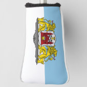 Vlag van Riga, Letland Golfheadcover (Draai 90)