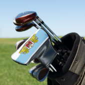 Vlag van Riga, Letland Golfheadcover (Insitu)