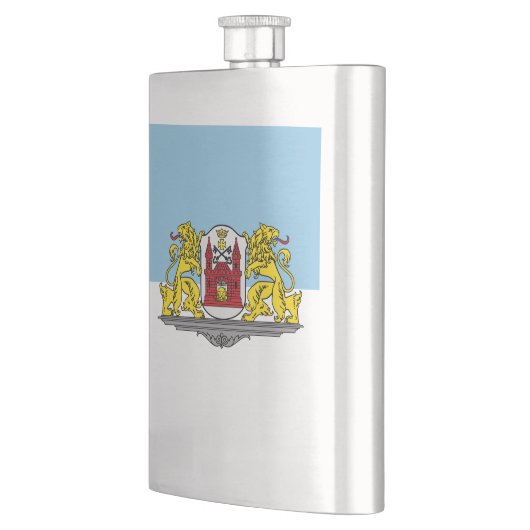 Vlag van Riga, Letse fles Flacon (Links)