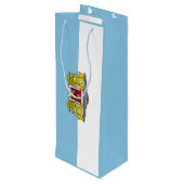 Vlag van Riga, Letse wijnzak Wijn Cadeautas (Achterkant Gekanteld)