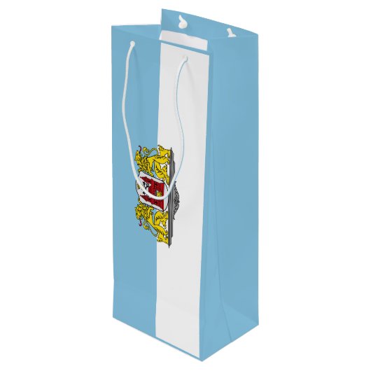 Vlag van Riga, Letse wijnzak Wijn Cadeautas (Achterkant Gekanteld)