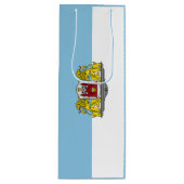 Vlag van Riga, Letse wijnzak Wijn Cadeautas (Voorkant)