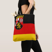 Vlag van Rijnland-Palts-Canvas tas (Dichtbij)