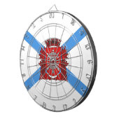 Vlag van Rio de Janeiro (Brazilië) Dartbord (Voorkant Rechts)