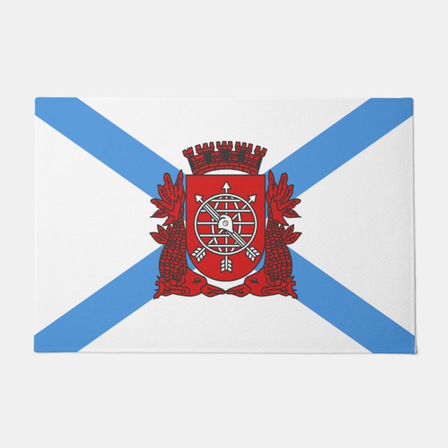 Vlag van Rio de Janeiro (Brazilië) Deurmat (Voorkant)