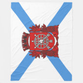 Vlag van Rio de Janeiro (Brazilië) Fleece Deken (Voorkant)