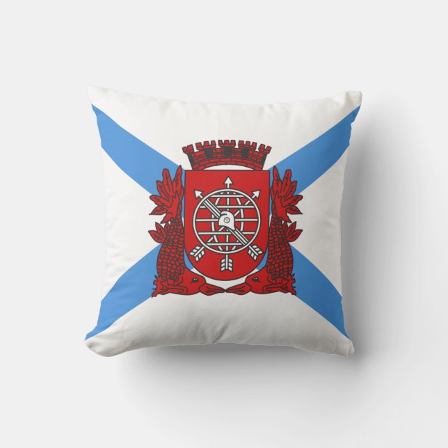 Vlag van Rio de Janeiro (Brazilië) Kussen (Voorkant)