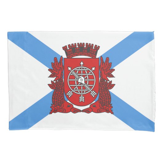 Vlag van Rio de Janeiro (Brazilië) Kussensloop (Voorkant-Links)