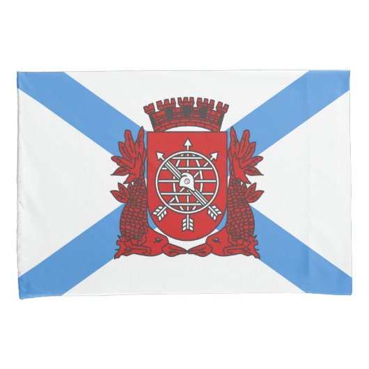 Vlag van Rio de Janeiro (Brazilië) Kussensloop (Voorkant-Rechts)