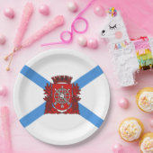 Vlag van Rio de Janeiro (Brazilië) Papieren Bordje (Feest)