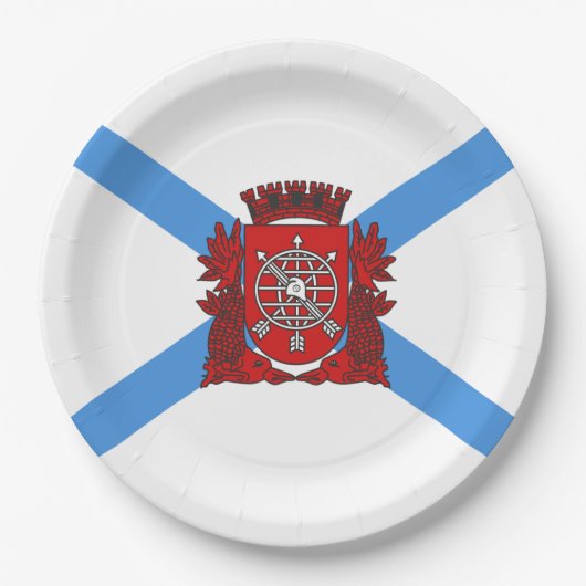 Vlag van Rio de Janeiro (Brazilië) Papieren Bordje (Voorkant)