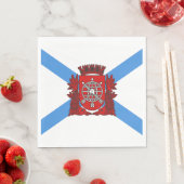 Vlag van Rio de Janeiro (Brazilië) Servet (Insitu)