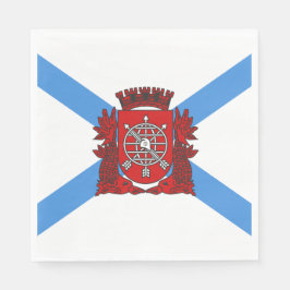 Vlag van Rio de Janeiro (Brazilië) Servet