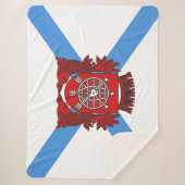 Vlag van Rio de Janeiro (Brazilië) Sherpa Deken (Voorkant)