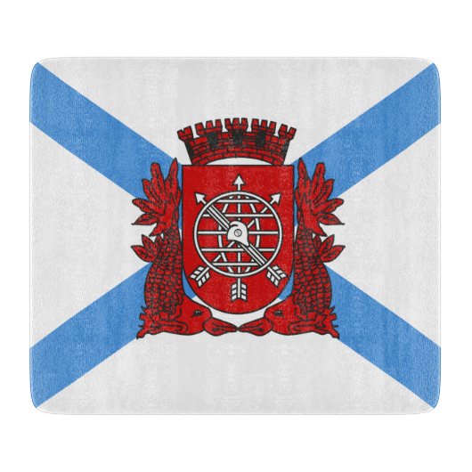 Vlag van Rio de Janeiro (Brazilië) Snijplank (Voorkant)