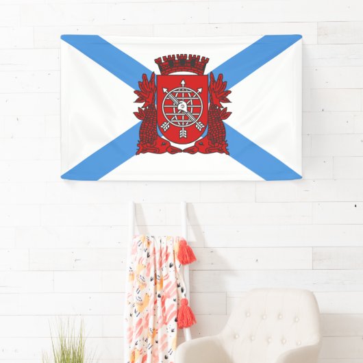 Vlag van Rio de Janeiro (Brazilië) Spandoek (Insitu)