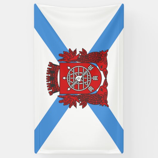 Vlag van Rio de Janeiro (Brazilië) Spandoek (Verticaal)