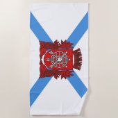 Vlag van Rio de Janeiro (Brazilië) Strandlaken (Voorkant)