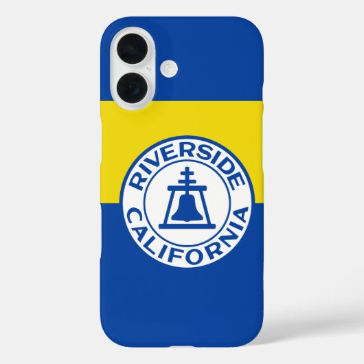 Vlag van Riverside, Californië Case-Mate iPhone Case (Achterkant)