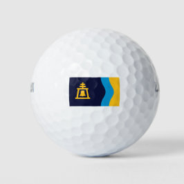 Vlag van Riverside (Californië) Golfballen