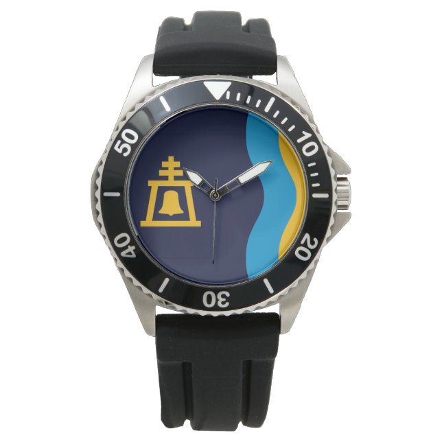 Vlag van Riverside (Californië) Horloge (Voorkant)