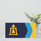 Vlag van Riverside (Californië) Kaart (Staand voorkant)