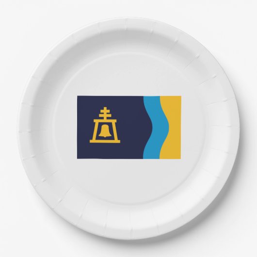 Vlag van Riverside (Californië) Papieren Bordje (Voorkant)