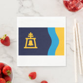 Vlag van Riverside (Californië) Servet (Insitu)