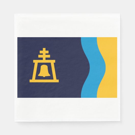 Vlag van Riverside (Californië) Servet (Voorkant)