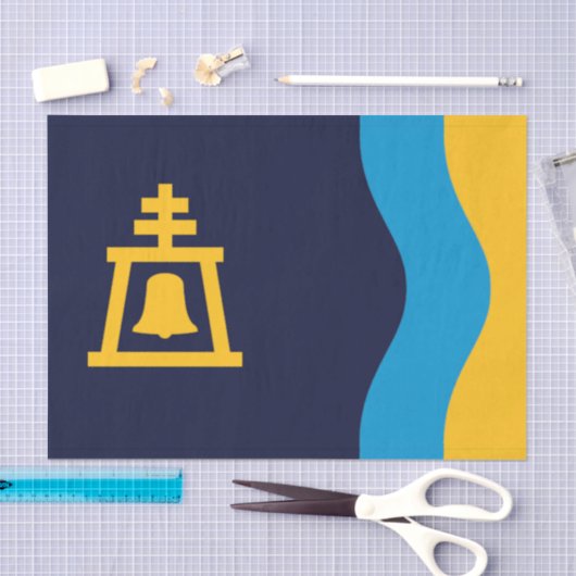 Vlag van Riverside (Californië) Tissuepapier (Craft)