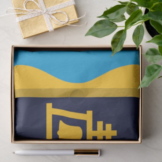 Vlag van Riverside (Californië) Tissuepapier (Geschenk)