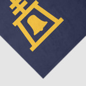 Vlag van Riverside (Californië) Tissuepapier (Detail)