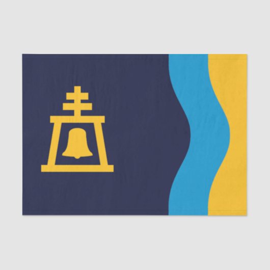 Vlag van Riverside (Californië) Tissuepapier (Voorkant)