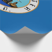 Vlag van Rochester (Minnesota) Cadeaupapier (Hoek)